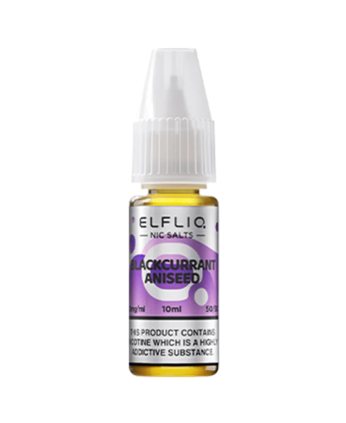 Elfbar ELFLIQ Salt Blackcurrant Aniseed 10ml 20mg
